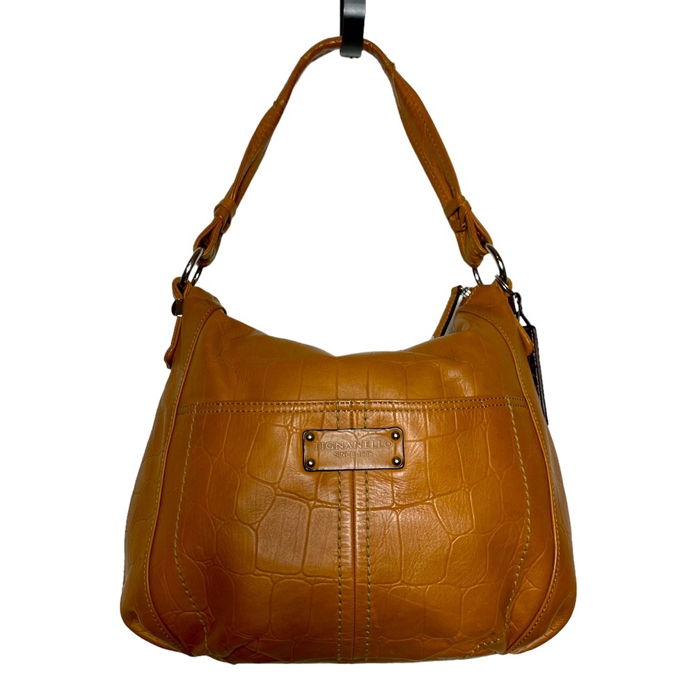 Tignanello Croc Embossed Leather Purse